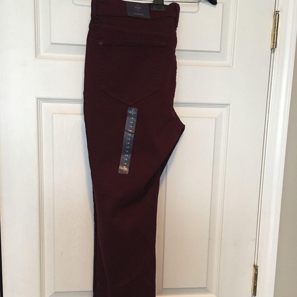 Brand NWT NYDJ ALINA LEGGING SUPER SCULPTING DENIM